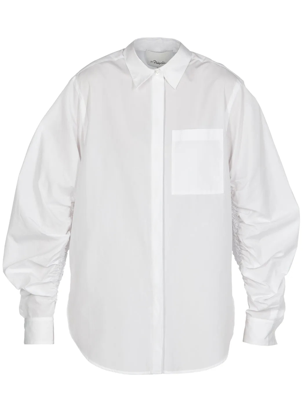 3.1 Phillip Lim Ruffled Buttoned Shirt