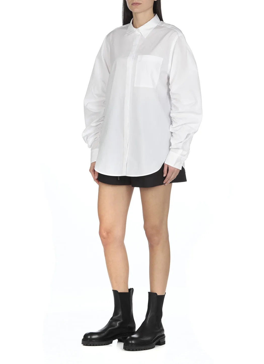3.1 Phillip Lim Ruffled Buttoned Shirt