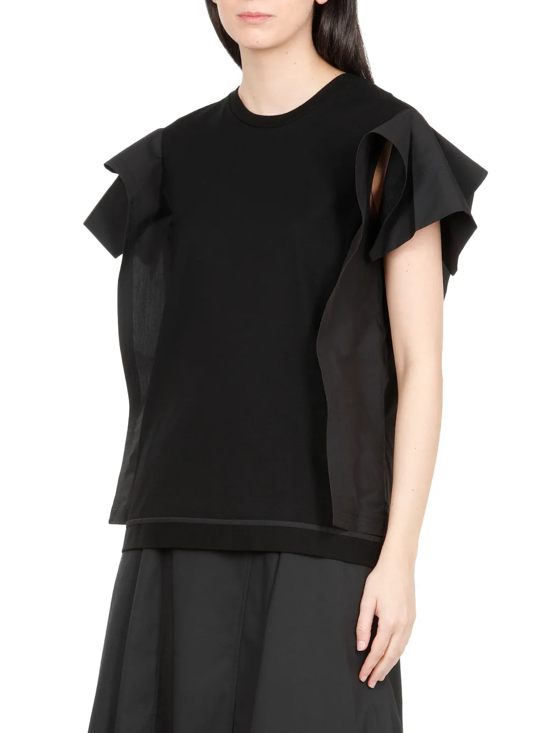 3.1 Phillip Lim Ruffled T-Shirt