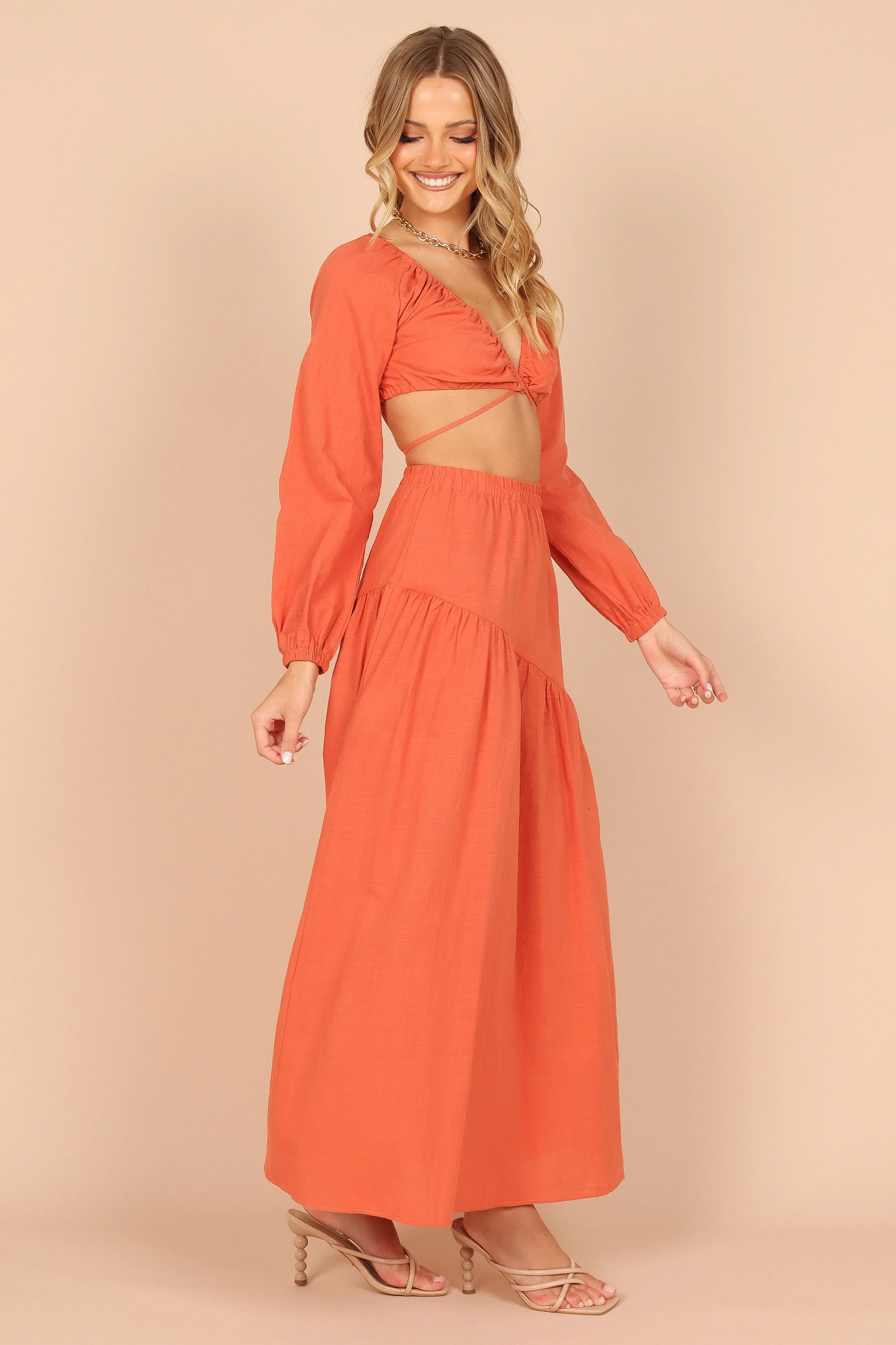 Addison Two Piece Set - Rust