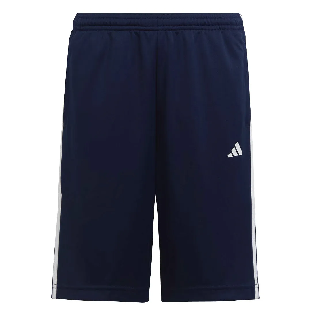adidas - Kids' (Junior) Essentials Aeroready 3-Stripes Short (IC5668)
