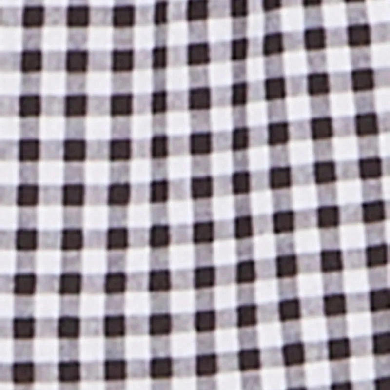 Almost Famous Gingham Ruffled Mini Skirt