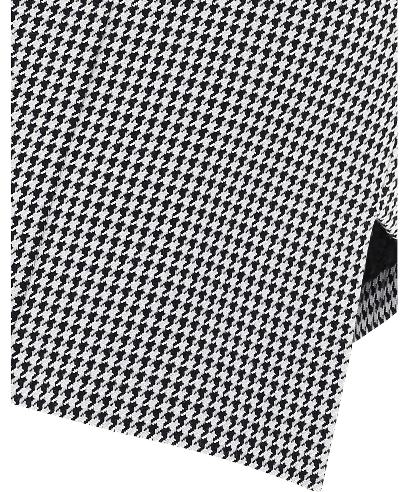 Balenciaga Houndstooth Wrap Skirt
