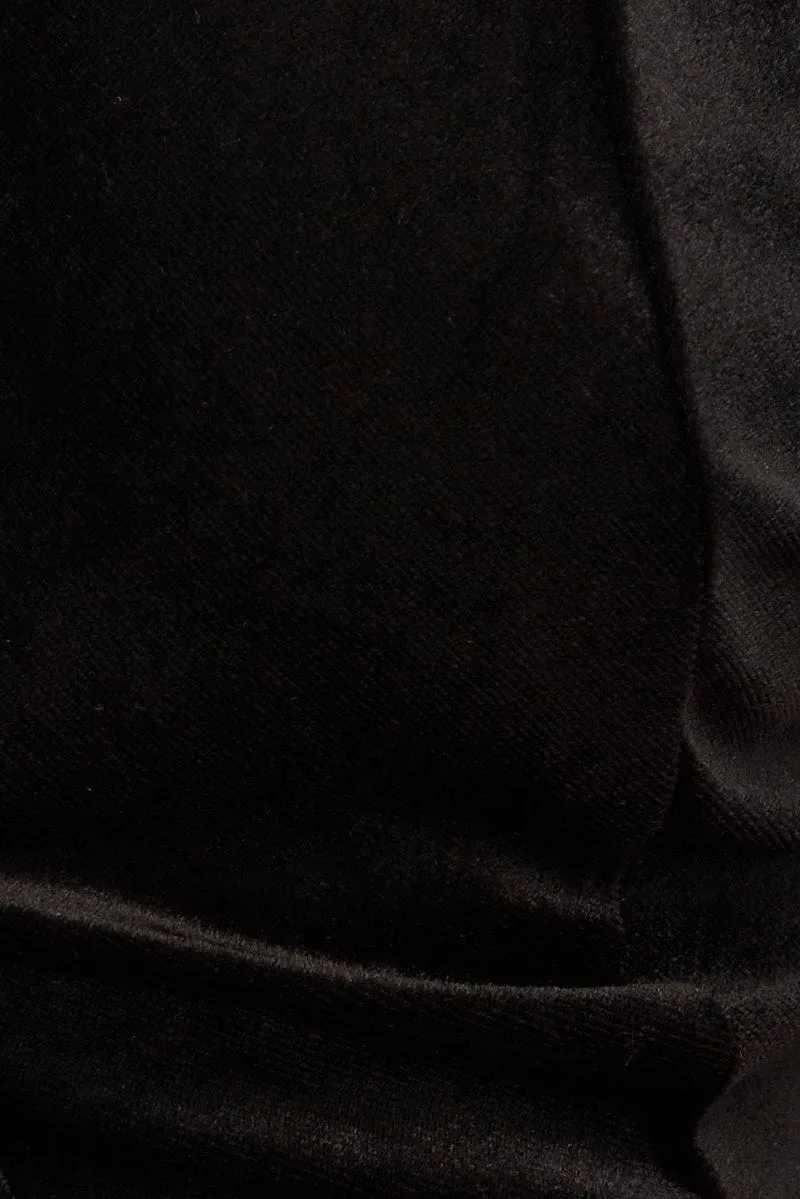 Black Halter Top