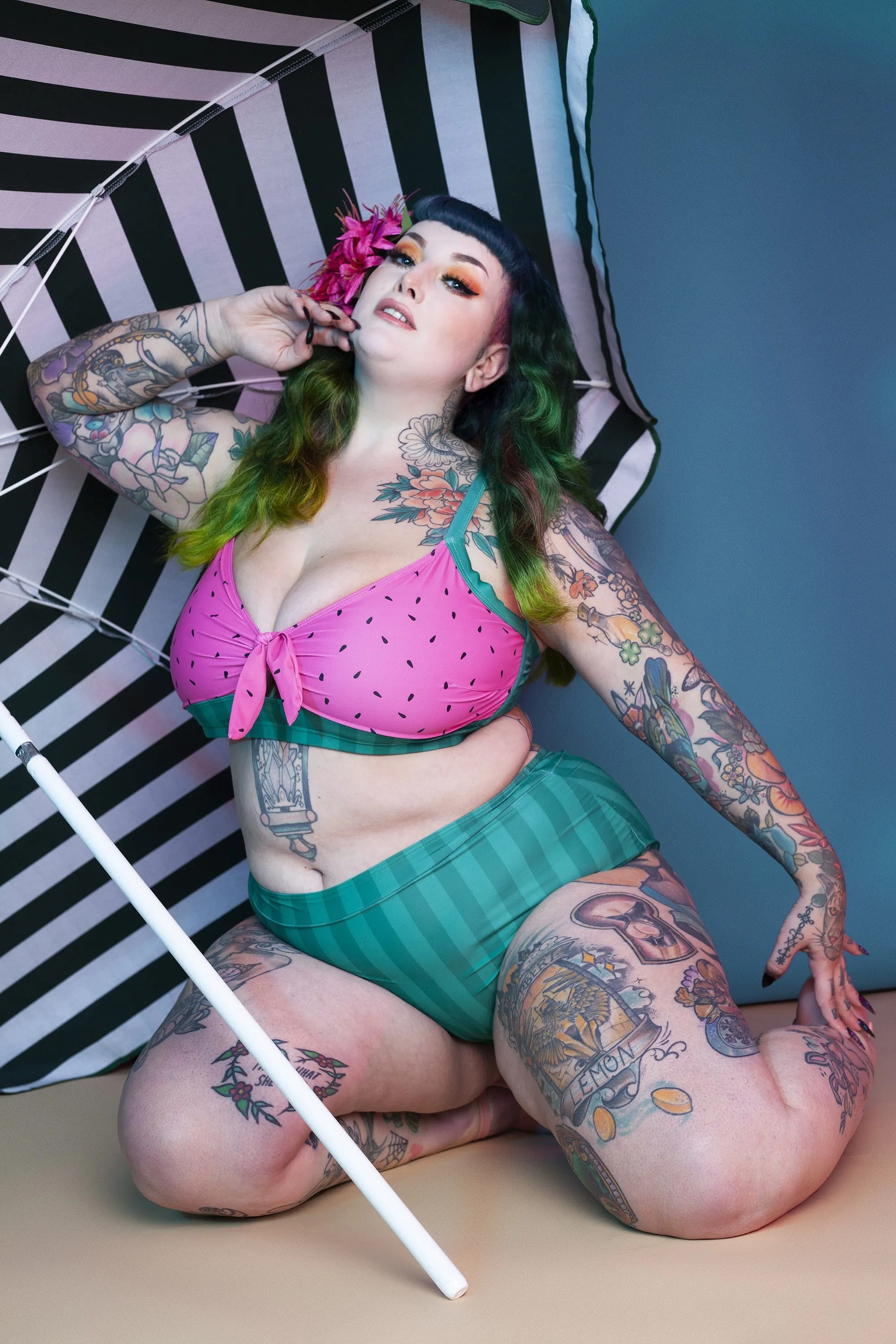 Collectif Watermelon Bikini Brief