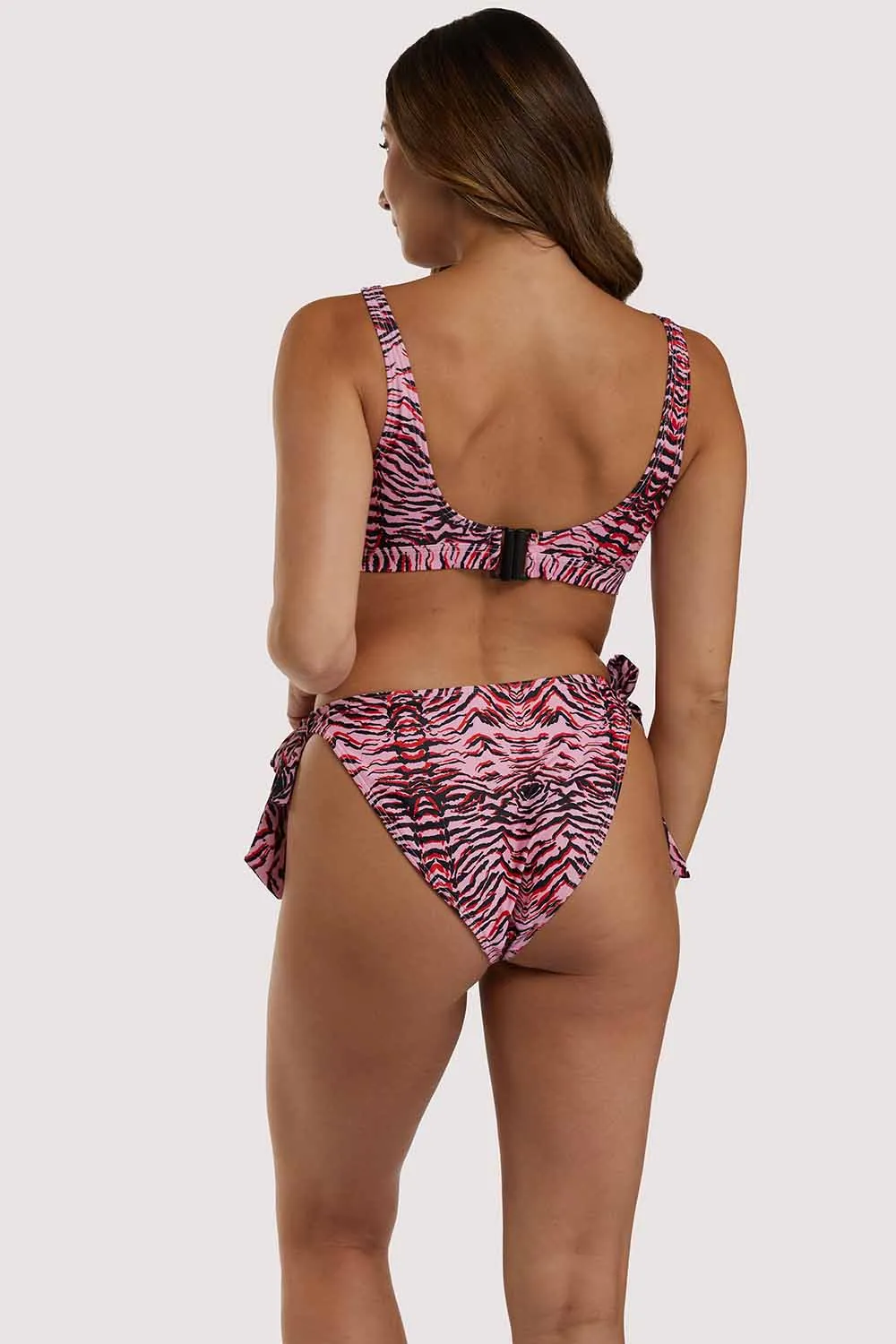Crop Cut Out Bikini Top