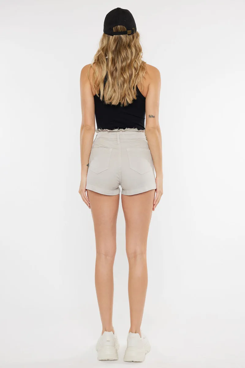 Draya High Rise Ruffle Shorts