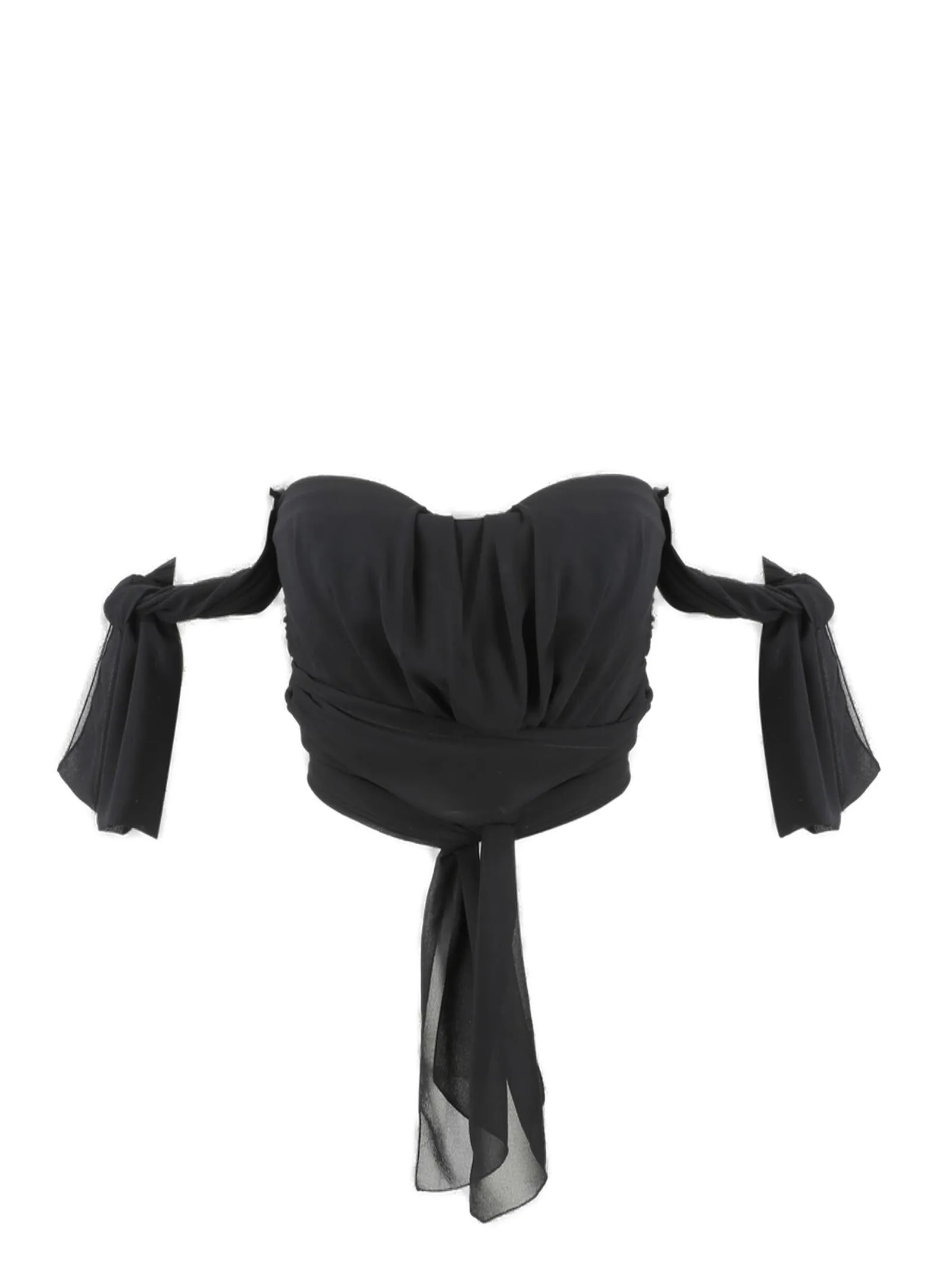 Elisabetta Franchi Sweetheart-Neck Strapless Top