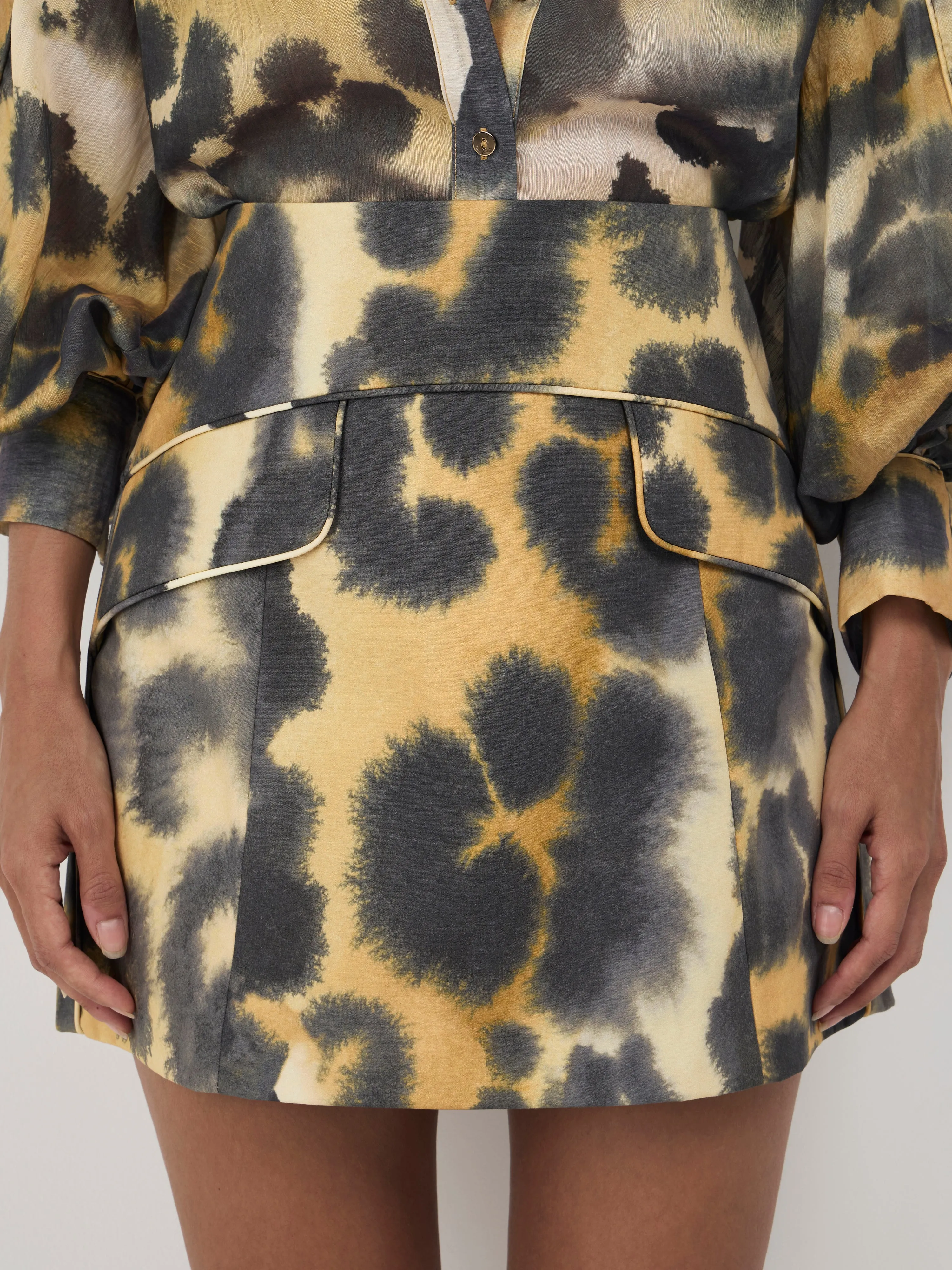 FELINE MINI SKIRT