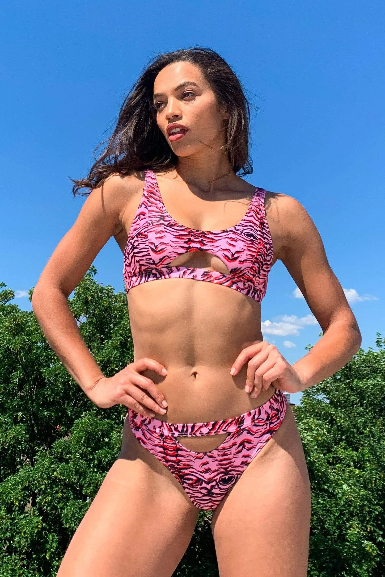 High Leg Bikini Bottom