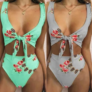 High Waist Swimsuit C4B New Sexy Print Bikinis Women Swimwear Push Up Bathing Suit Swim Summer Beach Wear Brazilian Bikini Set
