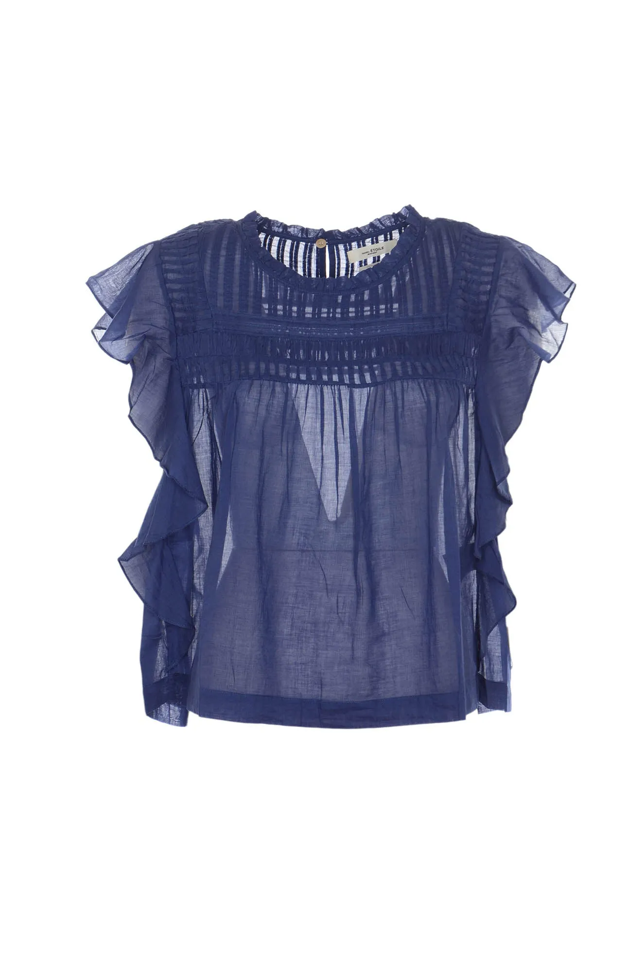 Isabel Marant Étoile Layona Ruffled Sleeveless Top