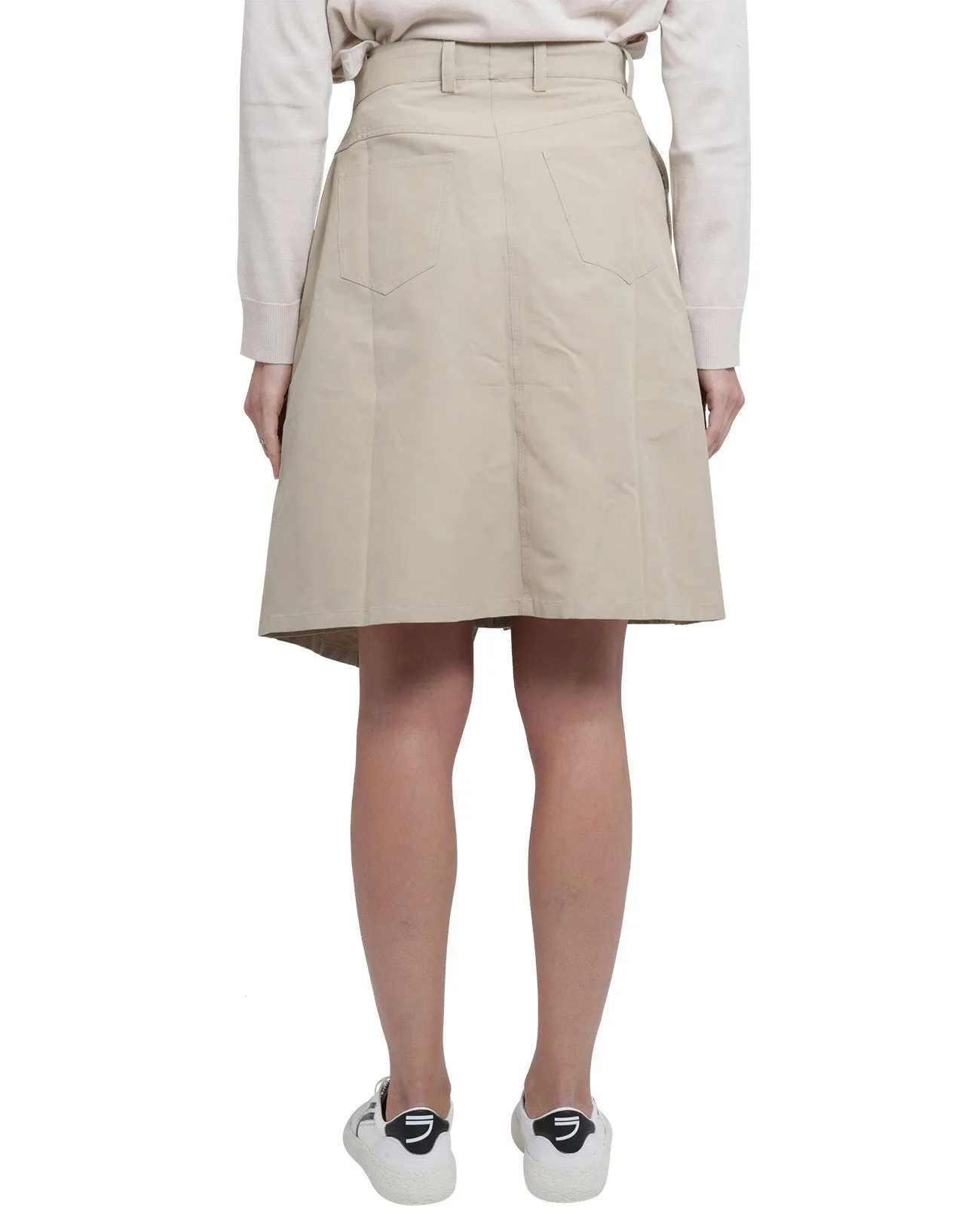 JW Anderson Wrap-Front High-Waist Skirt