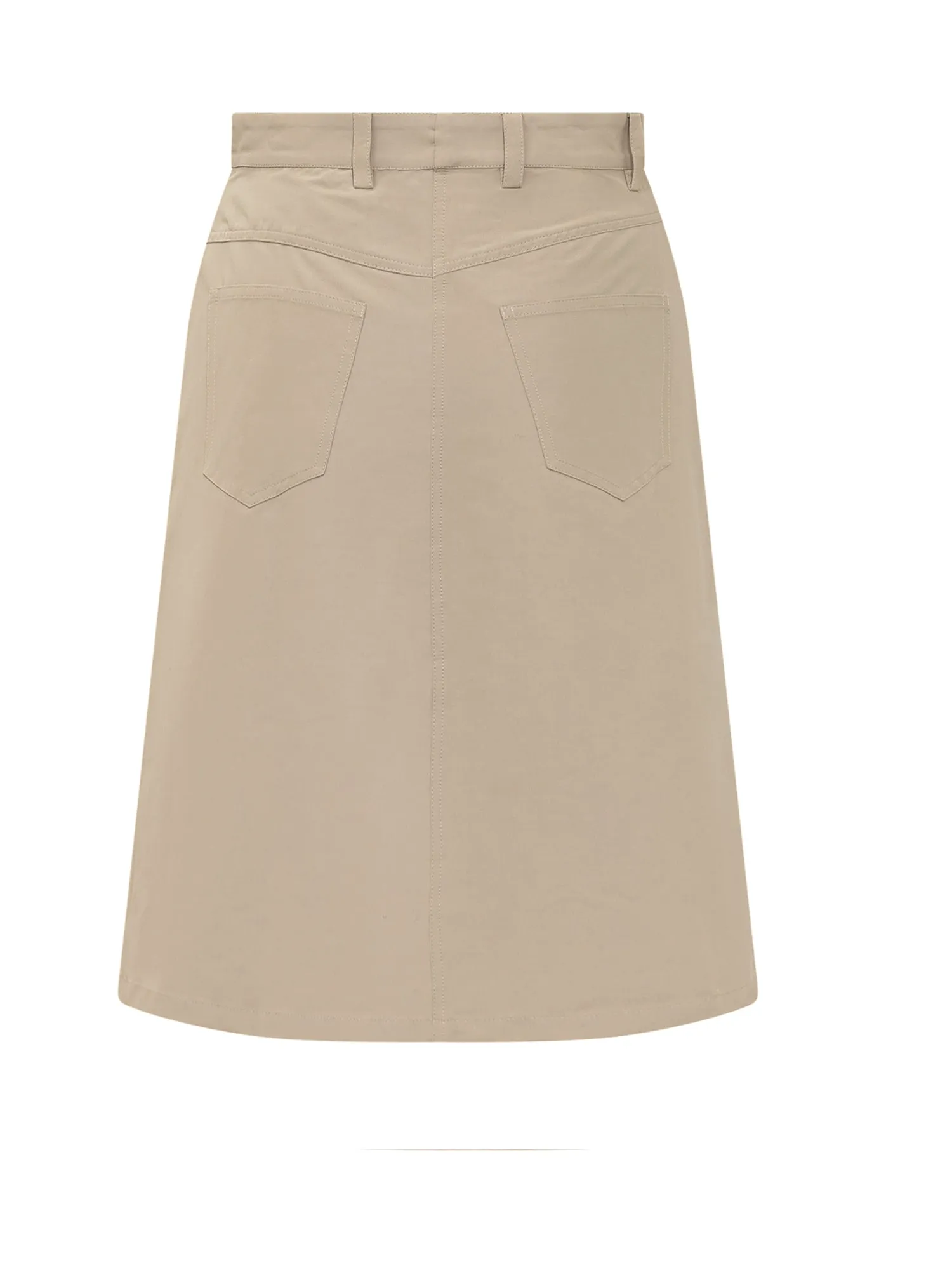 JW Anderson Wrap-Front High-Waist Skirt