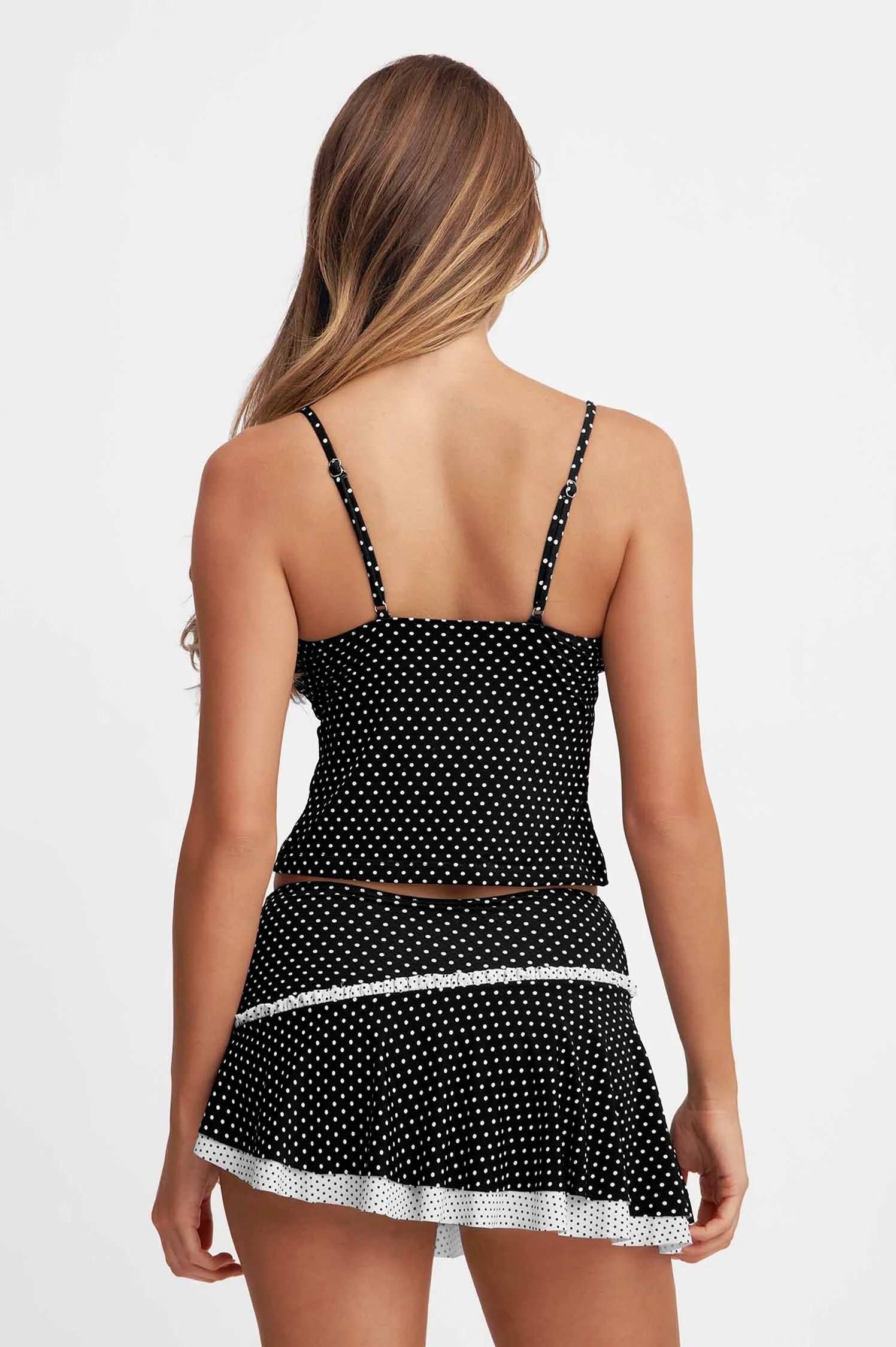 Louise Dainty Tankini Top / Love Noir