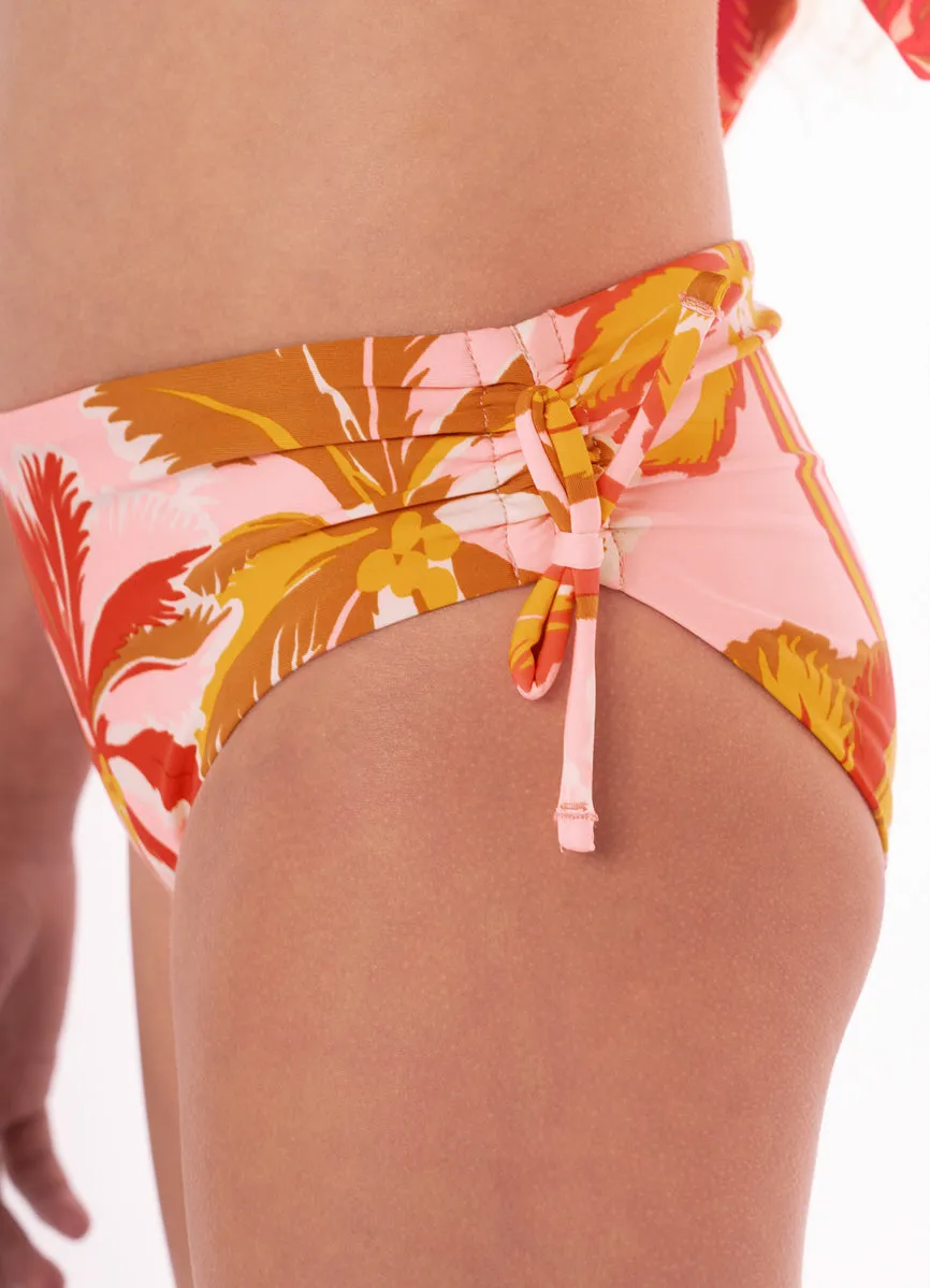 Maaji Pink Palms Mango Bikini Set Girls