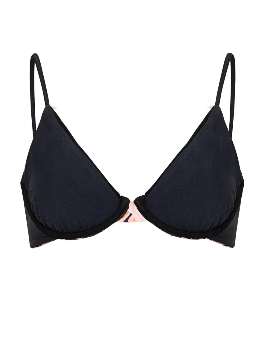 Maaji Rose Petals Dainty Unmolded Underwire Bikini Top