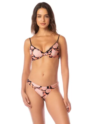 Maaji Rose Petals Dainty Unmolded Underwire Bikini Top
