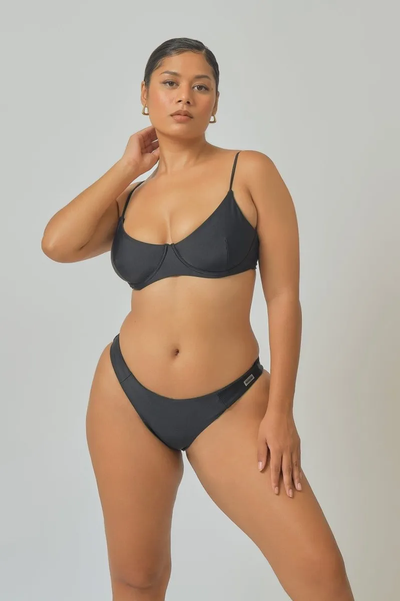 Maui Classic Cheeky Bottoms / NY Noir FINAL SALE