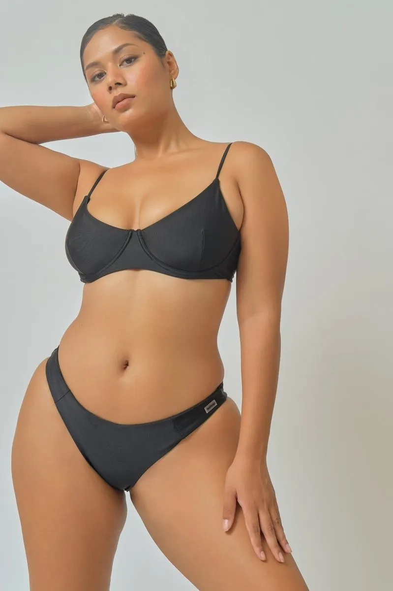 Maui Classic Cheeky Bottoms / NY Noir FINAL SALE