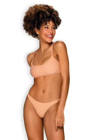 Mexico Beach Bikini Set Coral