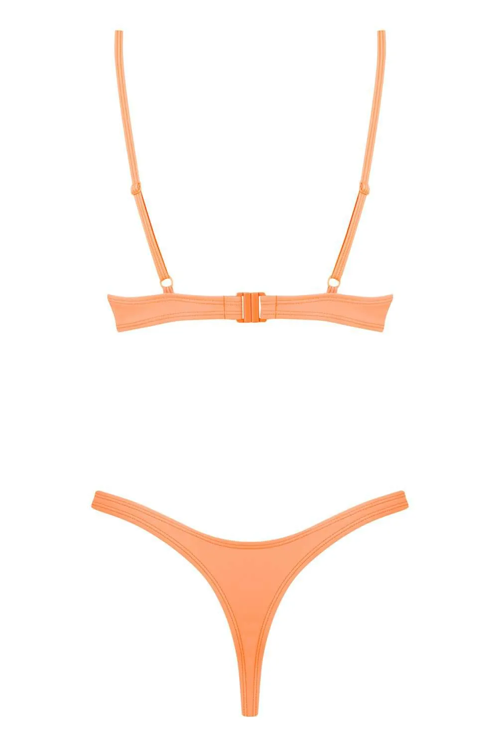 Mexico Beach Bikini Set Coral