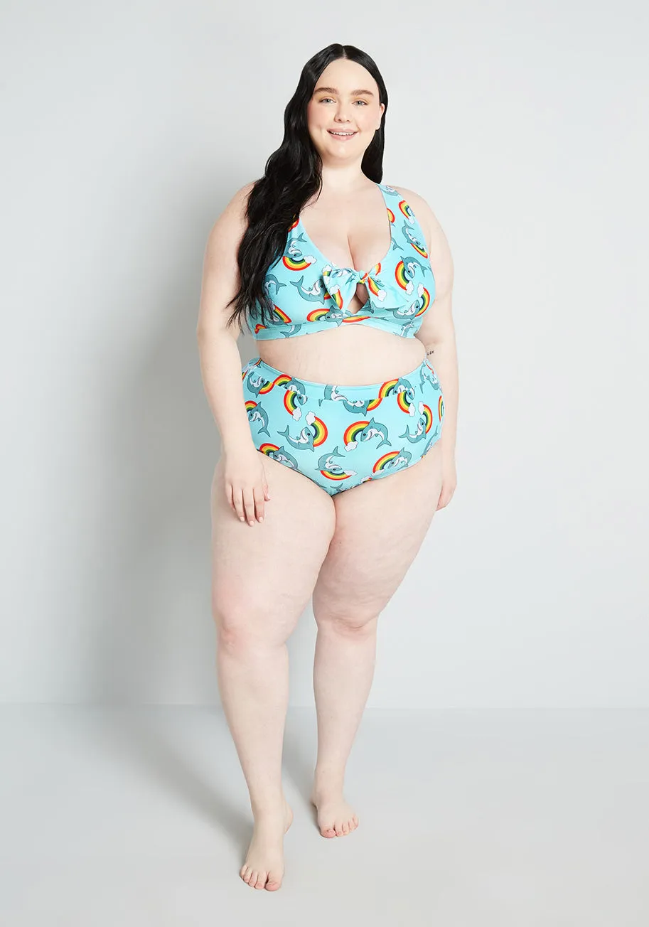 ModCloth x Collectif The Capri Bikini Top