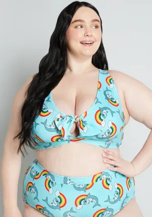 ModCloth x Collectif The Capri Bikini Top