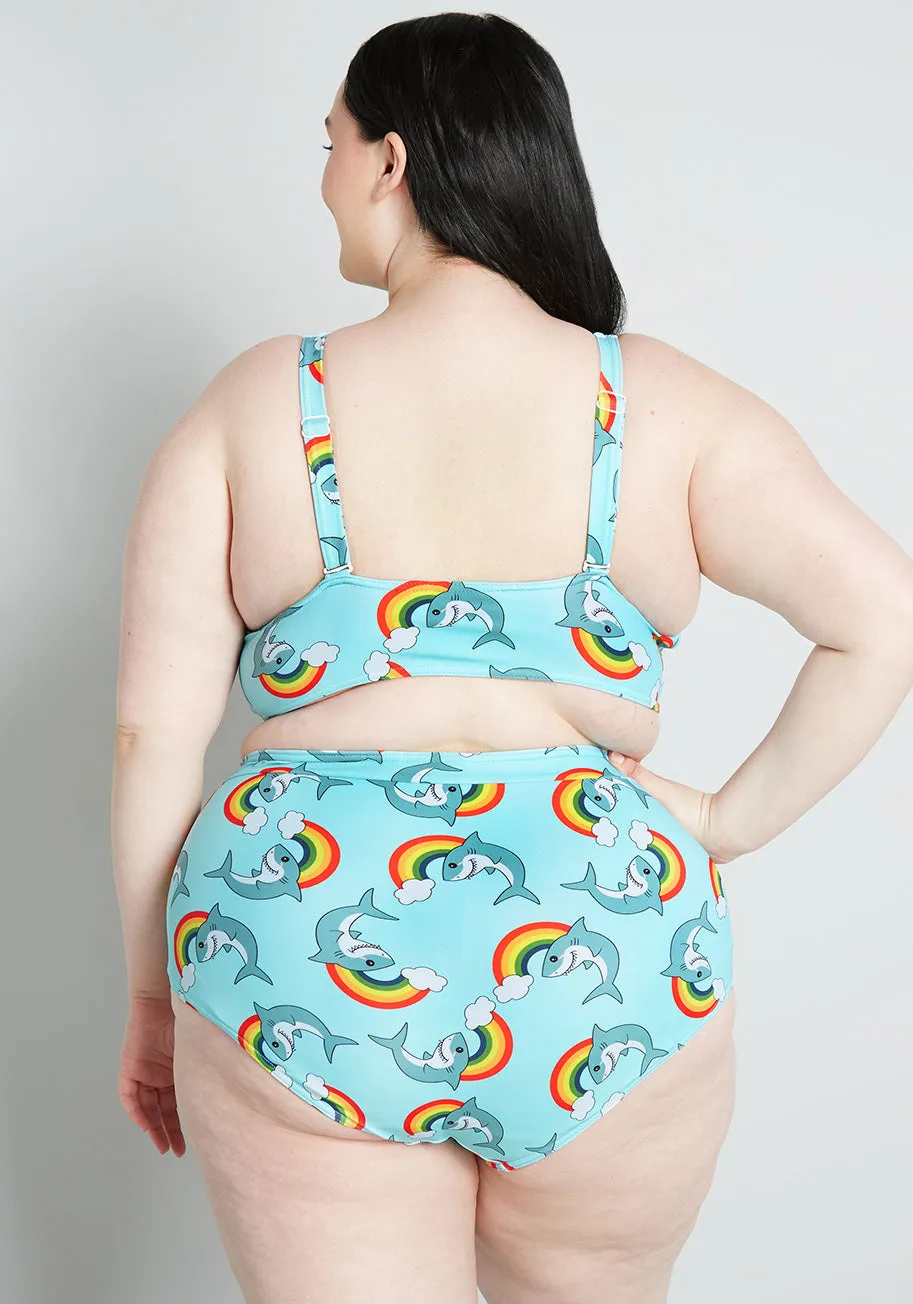 ModCloth x Collectif The Capri Bikini Top