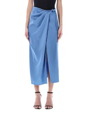 Nanushka Side Tie Wrap Skirt