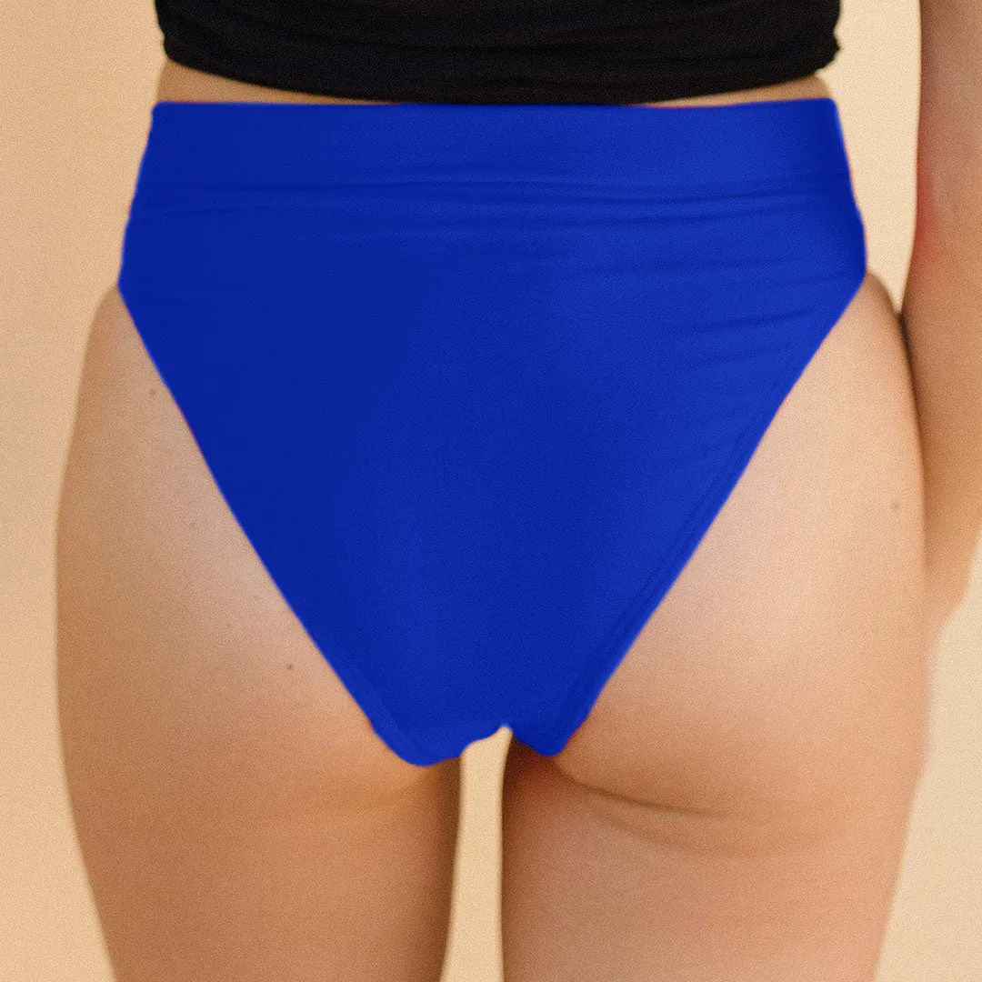 Navy Terry Almost Cheeky Bottoms