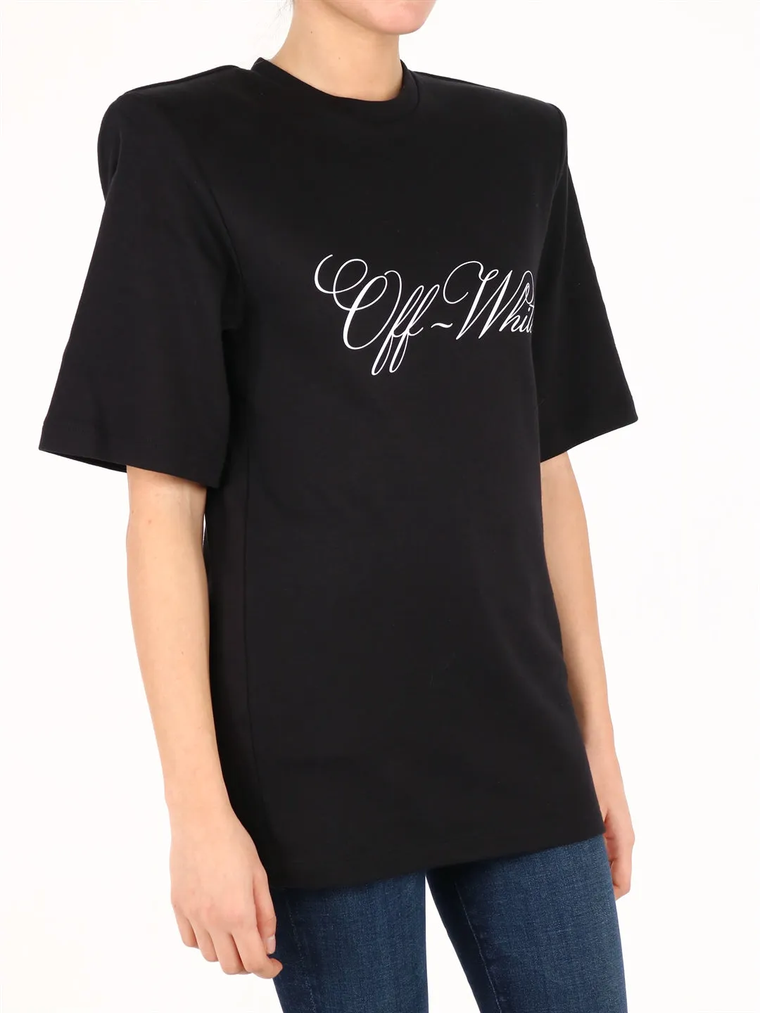 Off-White Padded Shoulder T-Shirt