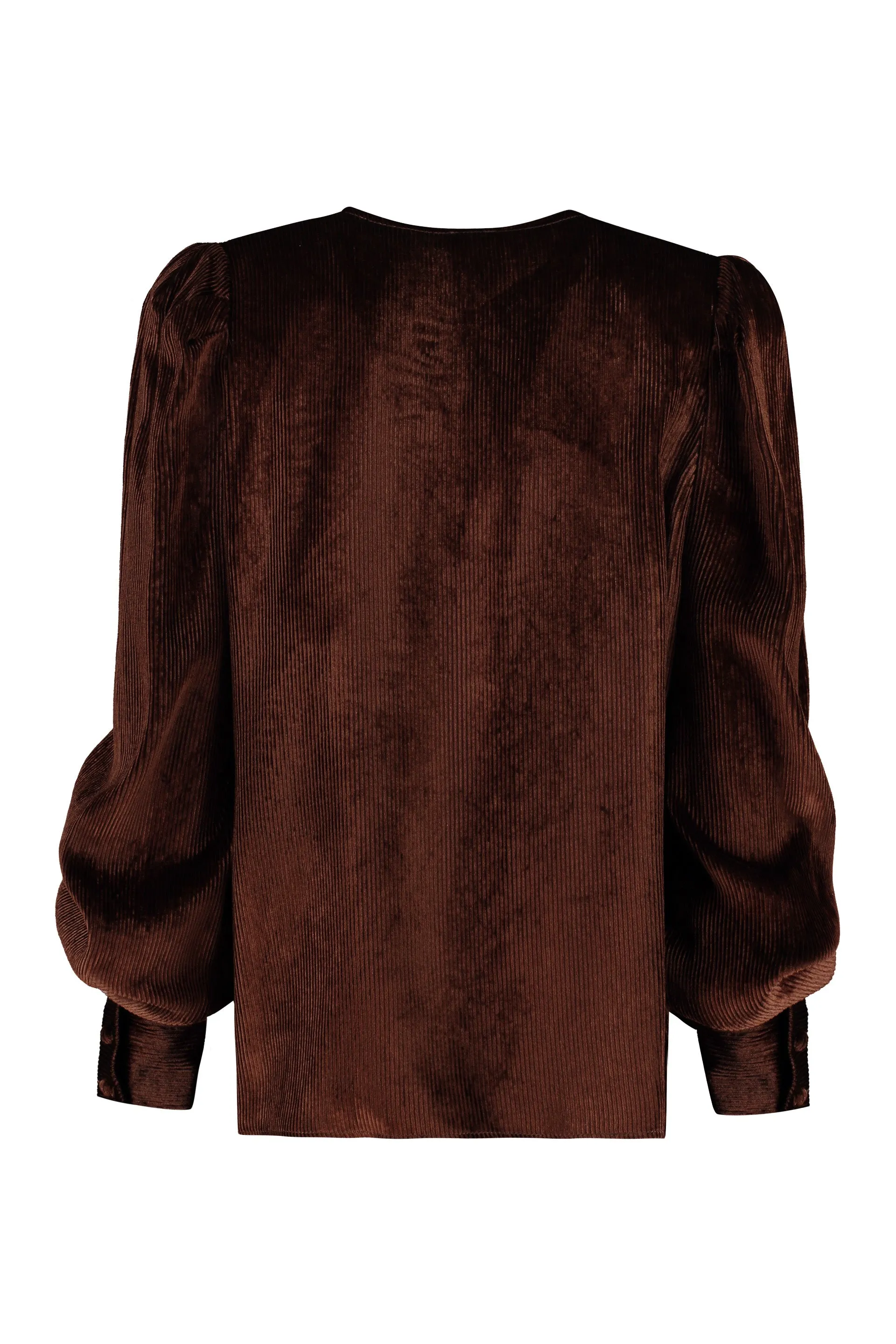 Pinko Long Sleeved Ruffled Blouse