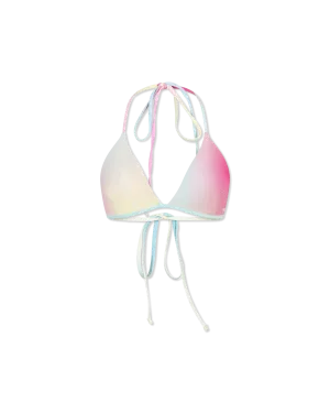 Rainbow Triangle Bikini Top
