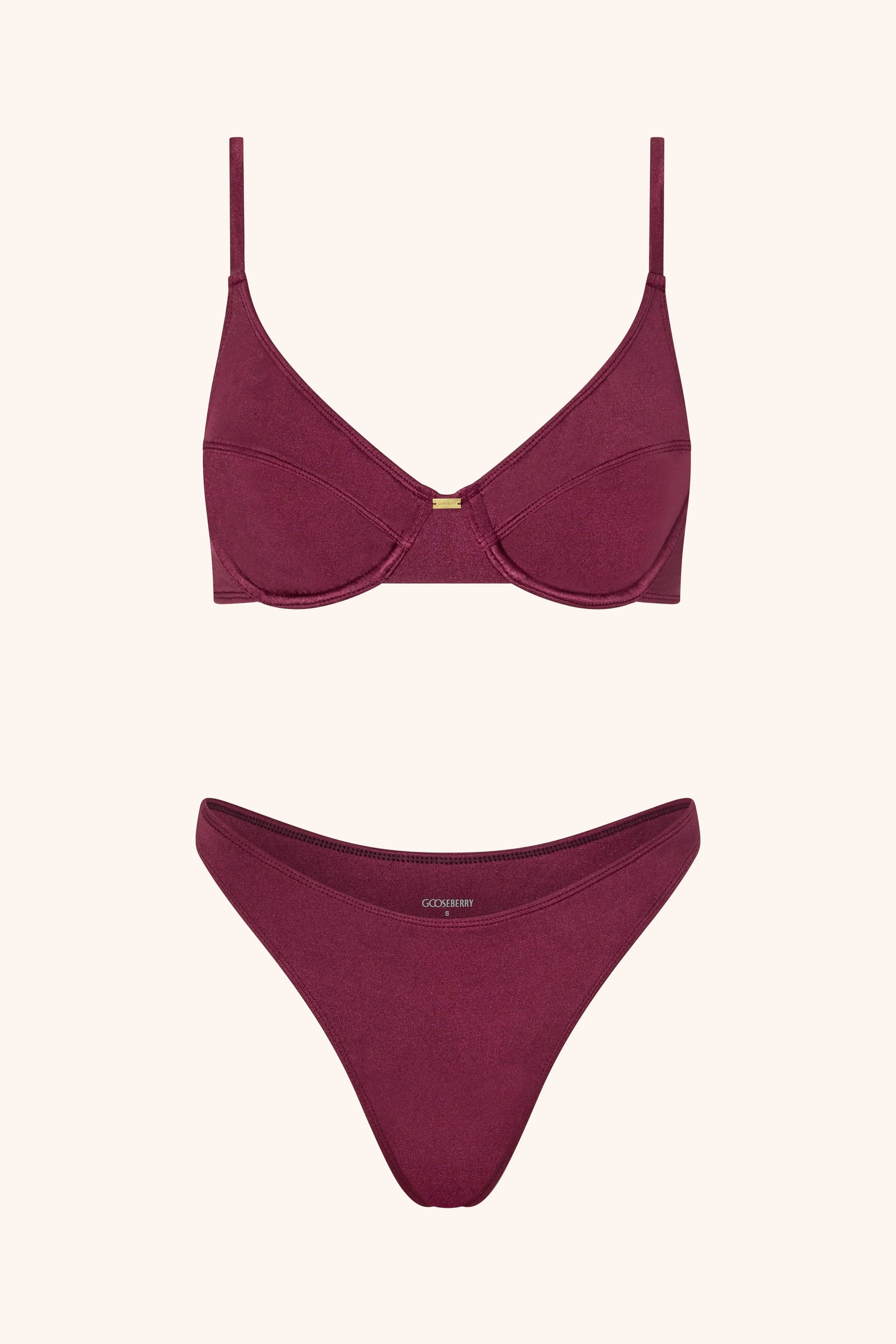 Sculpting Top Plum
