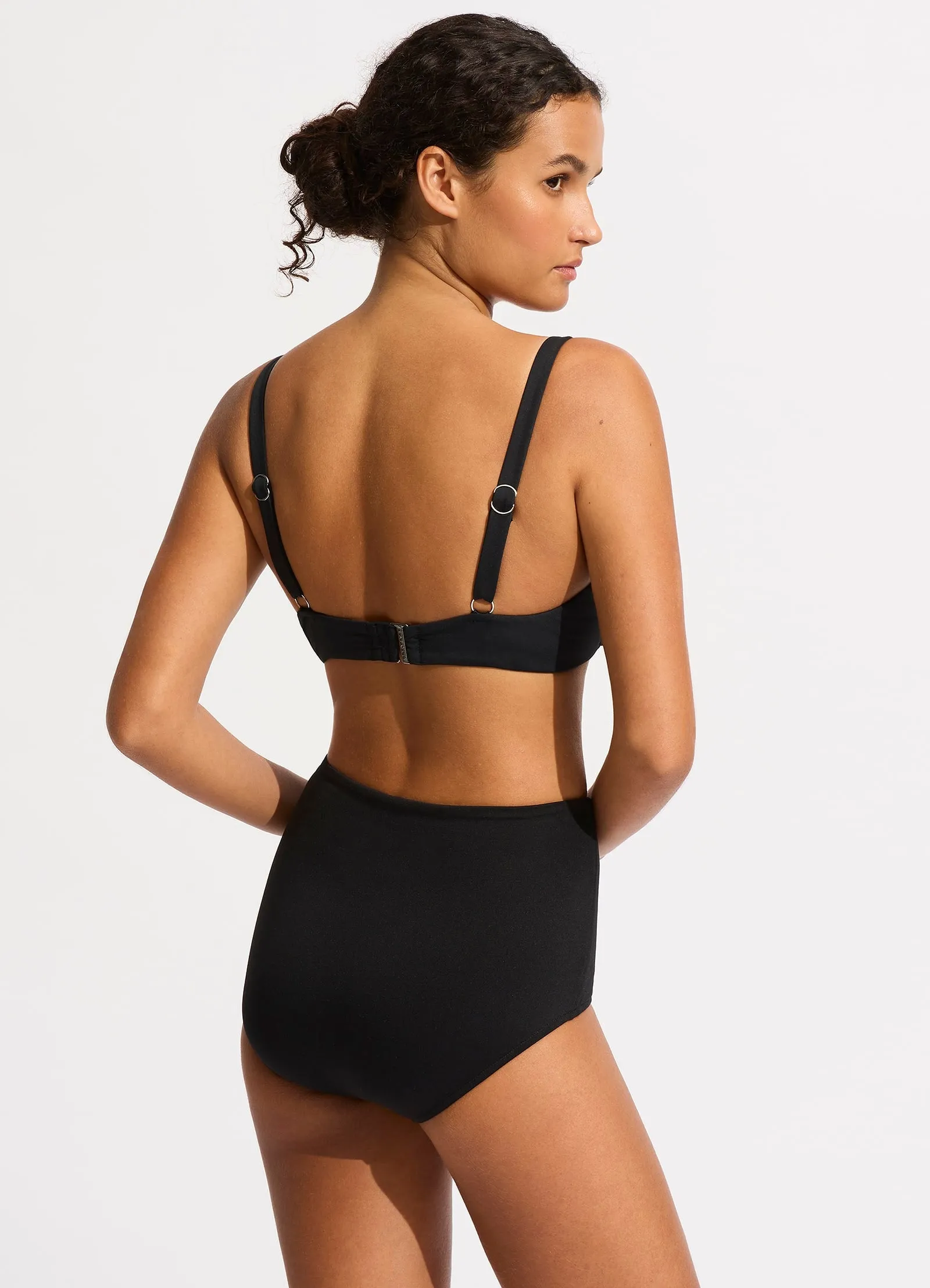 Seafolly Collective High Waisted Pant - Black