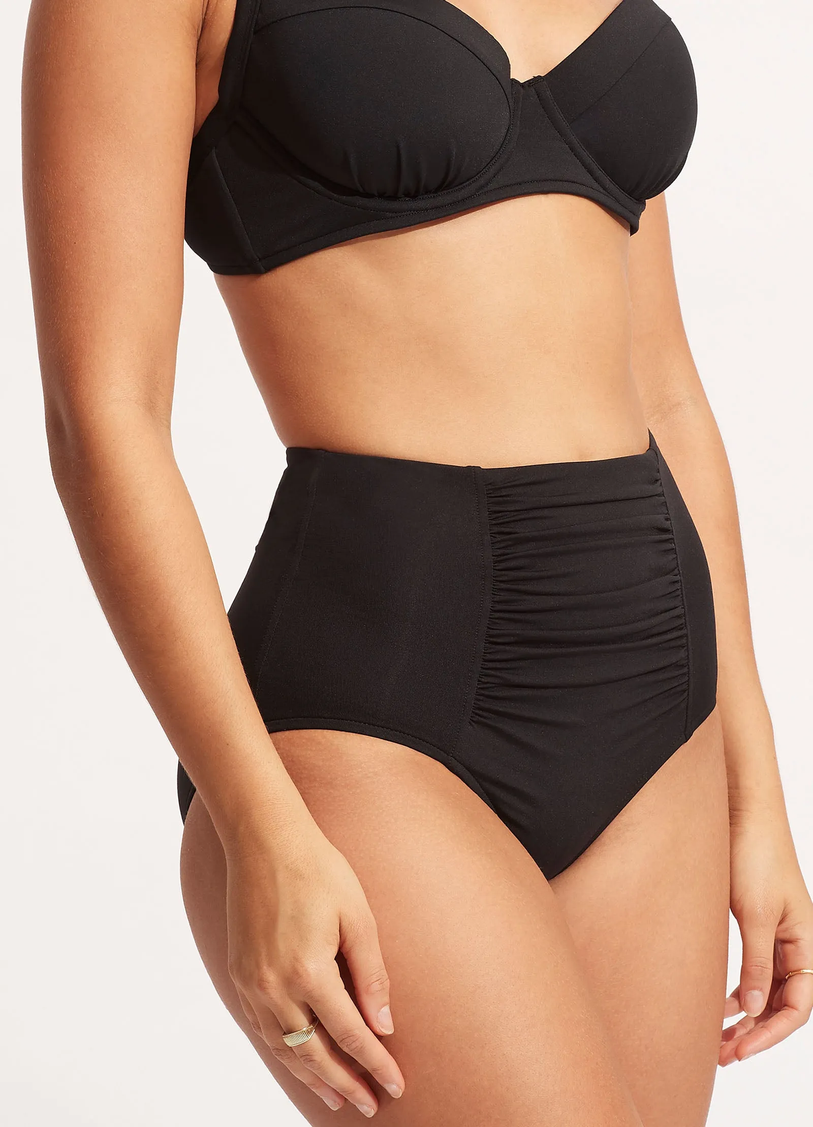 Seafolly Collective High Waisted Pant - Black