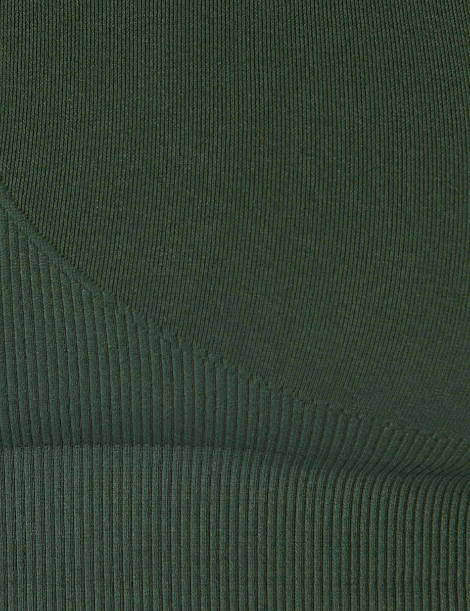 Seamless Plunge Sports Bra - Trek Green
