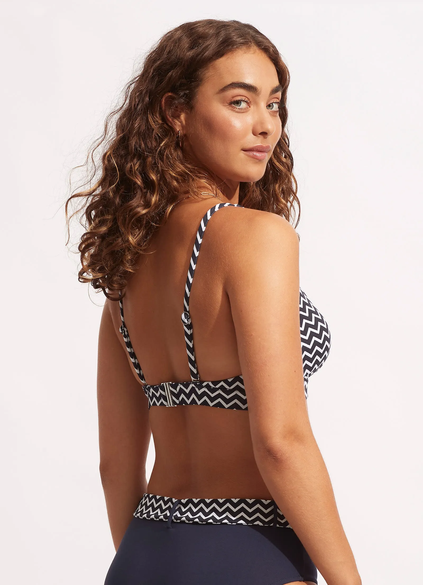 Sienna Longline Tri - True Navy