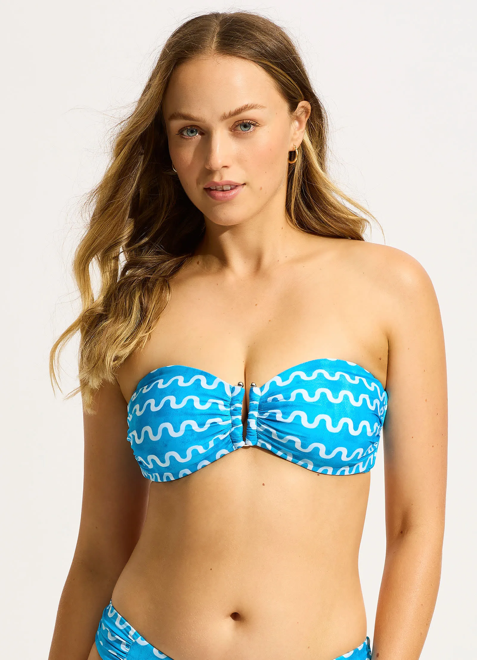 Soundwave DD "U" Tube Bikini Top - Turquoise