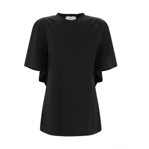 Sportmax Ruffled Crewneck T-Shirt
