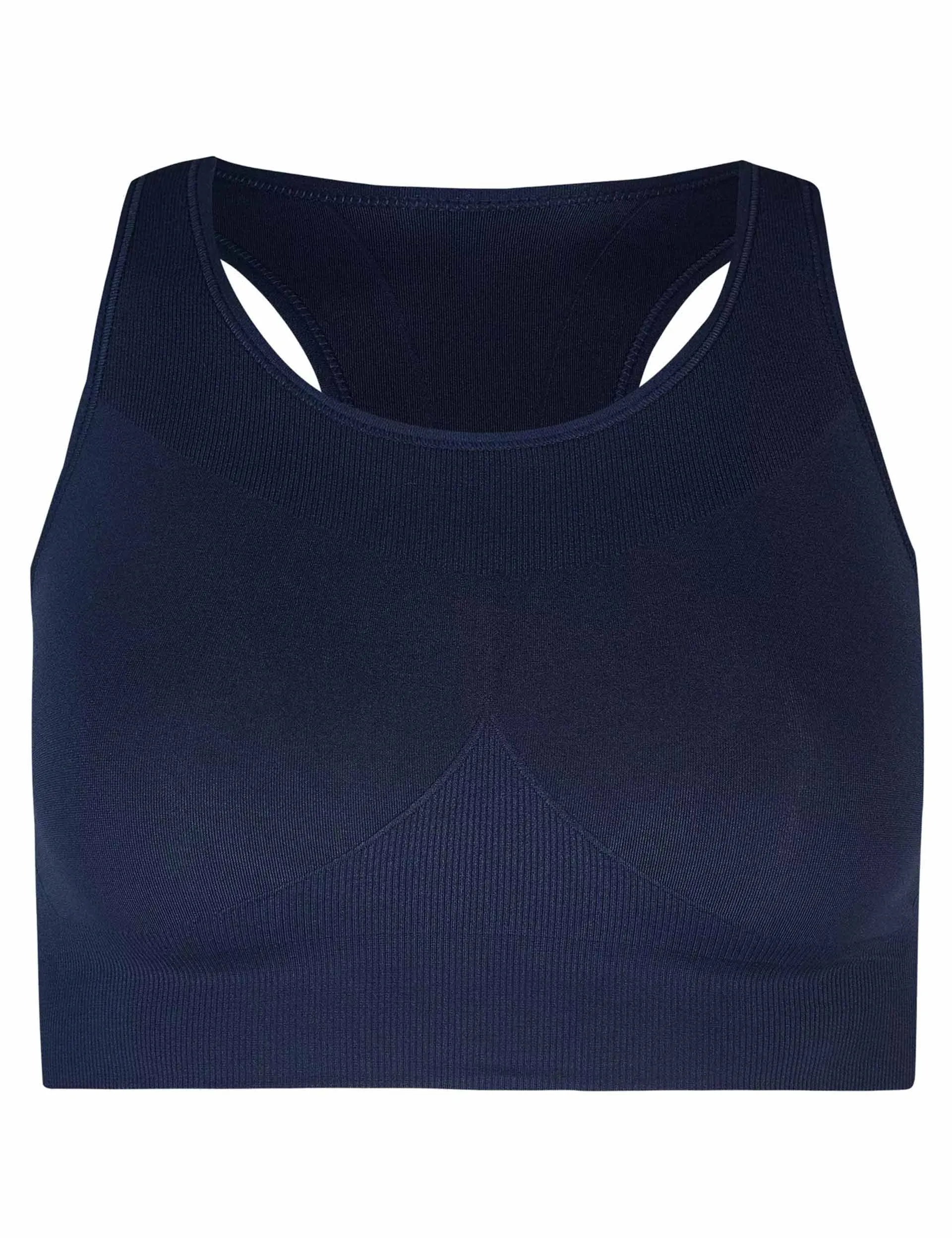 Stamina Seamless Sports Bra - Navy Blue