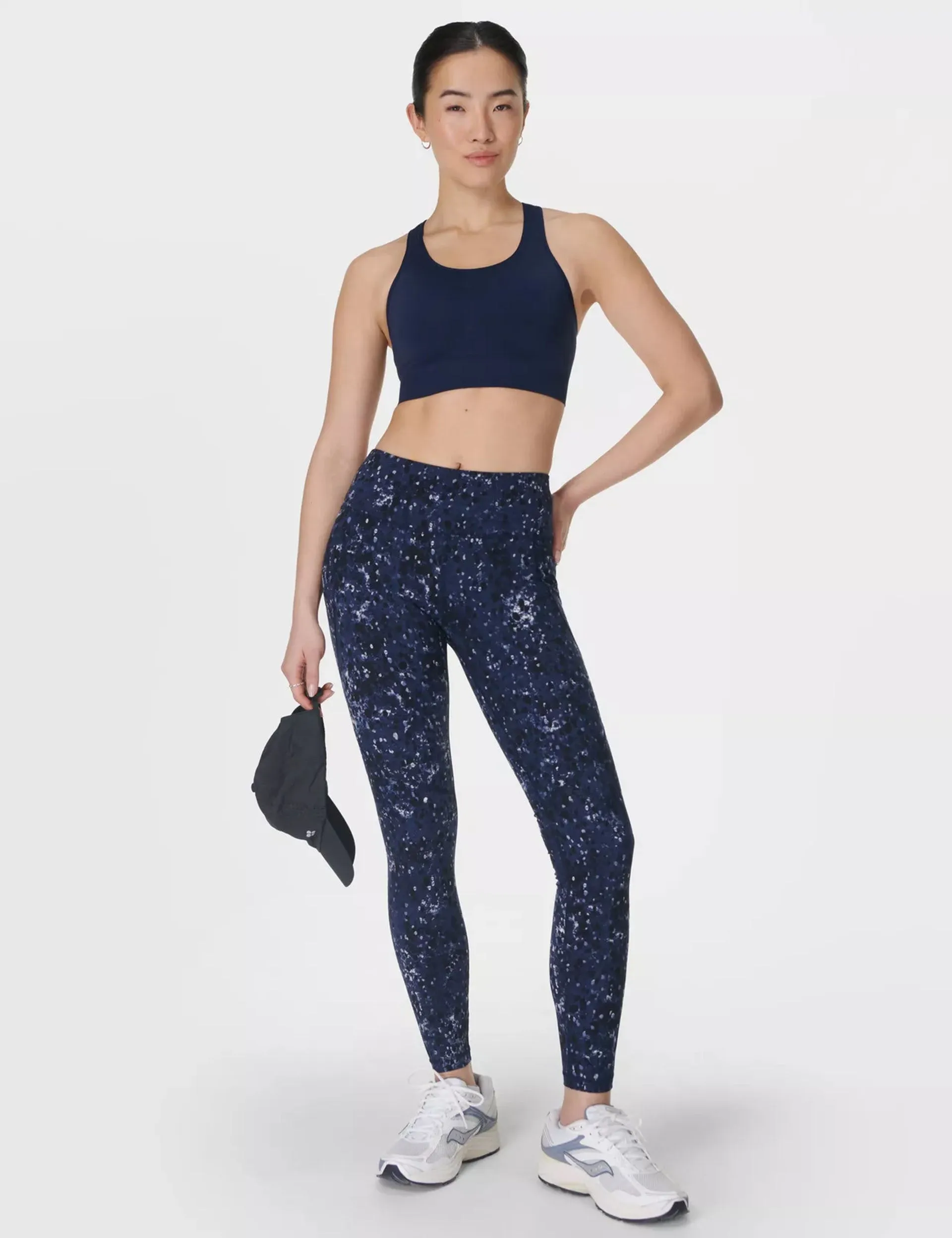 Stamina Seamless Sports Bra - Navy Blue