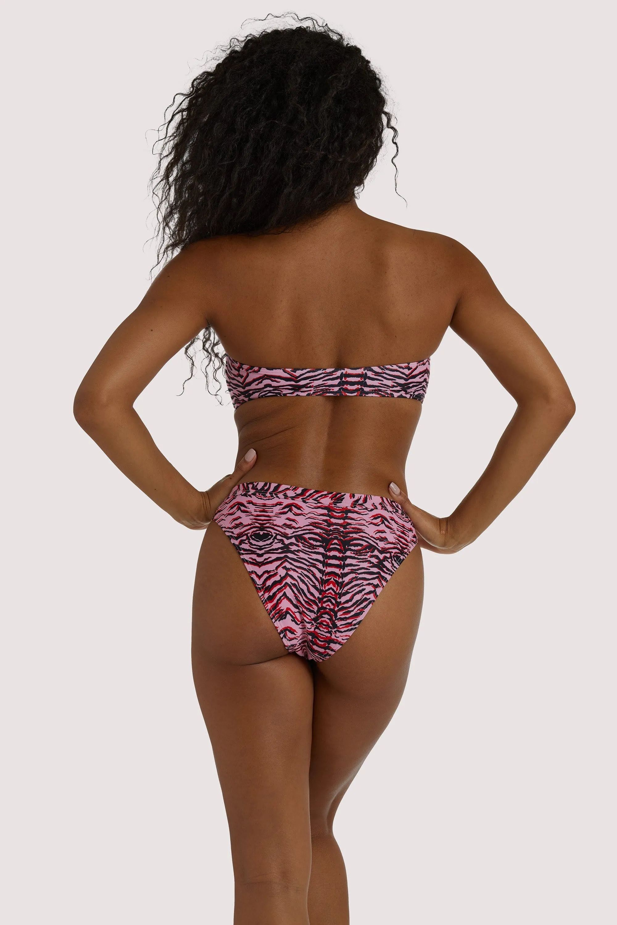 Tiger Bow Tie Bandeau