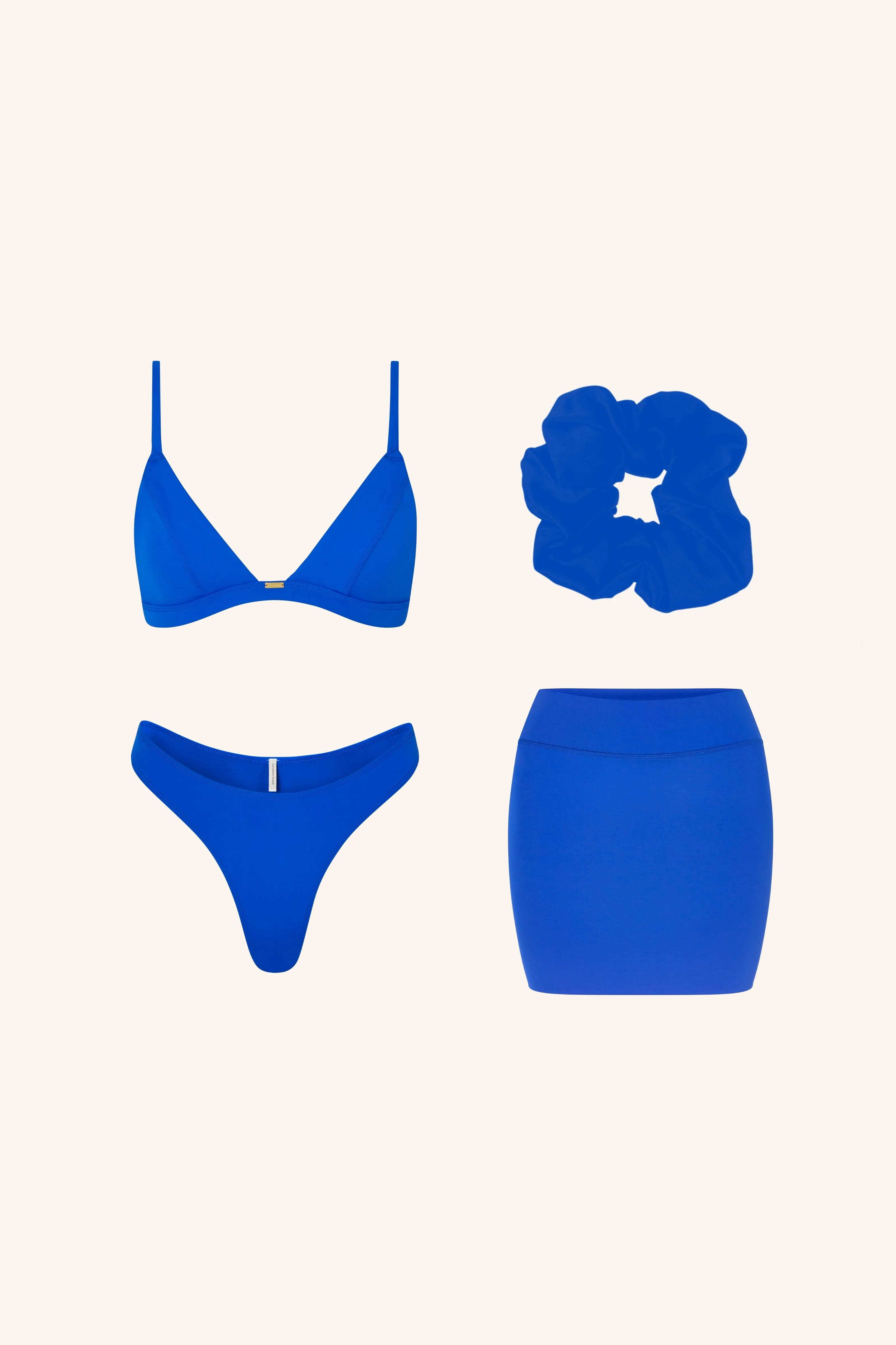Triangle Bikini   Skirt