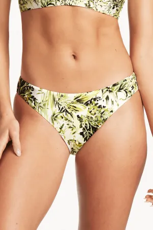 Tropica Cheeky Bikini Bottom in White