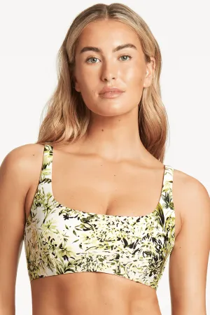Tropica Square Neck Bikini Top