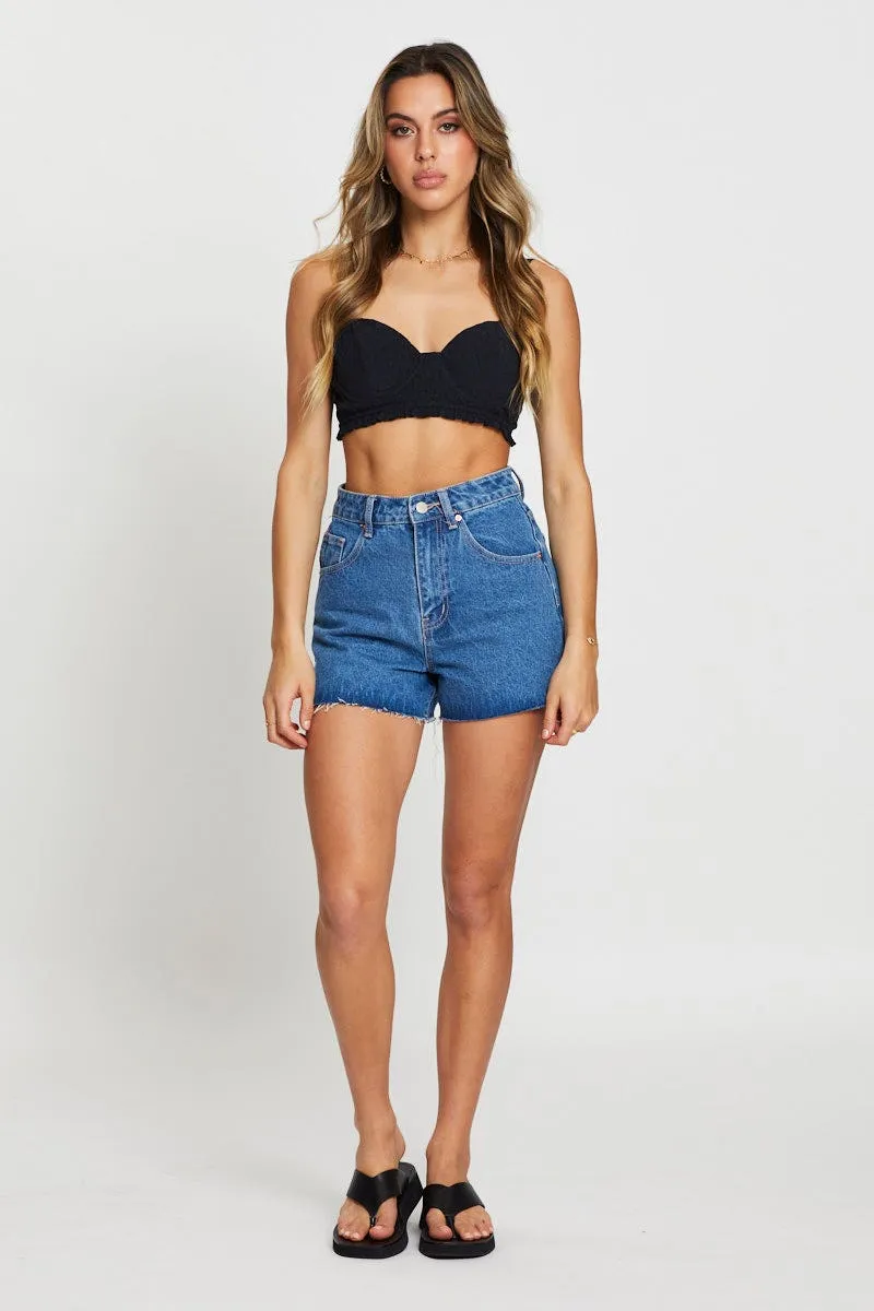 White Crop Bralette