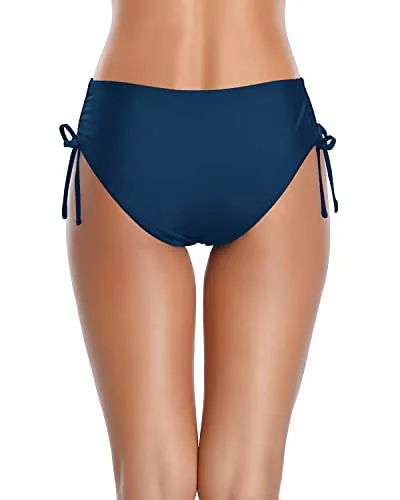 Women Bikini Bottoms Side Tie Adjustable Swimsuit Cheeky Swim Bottom
