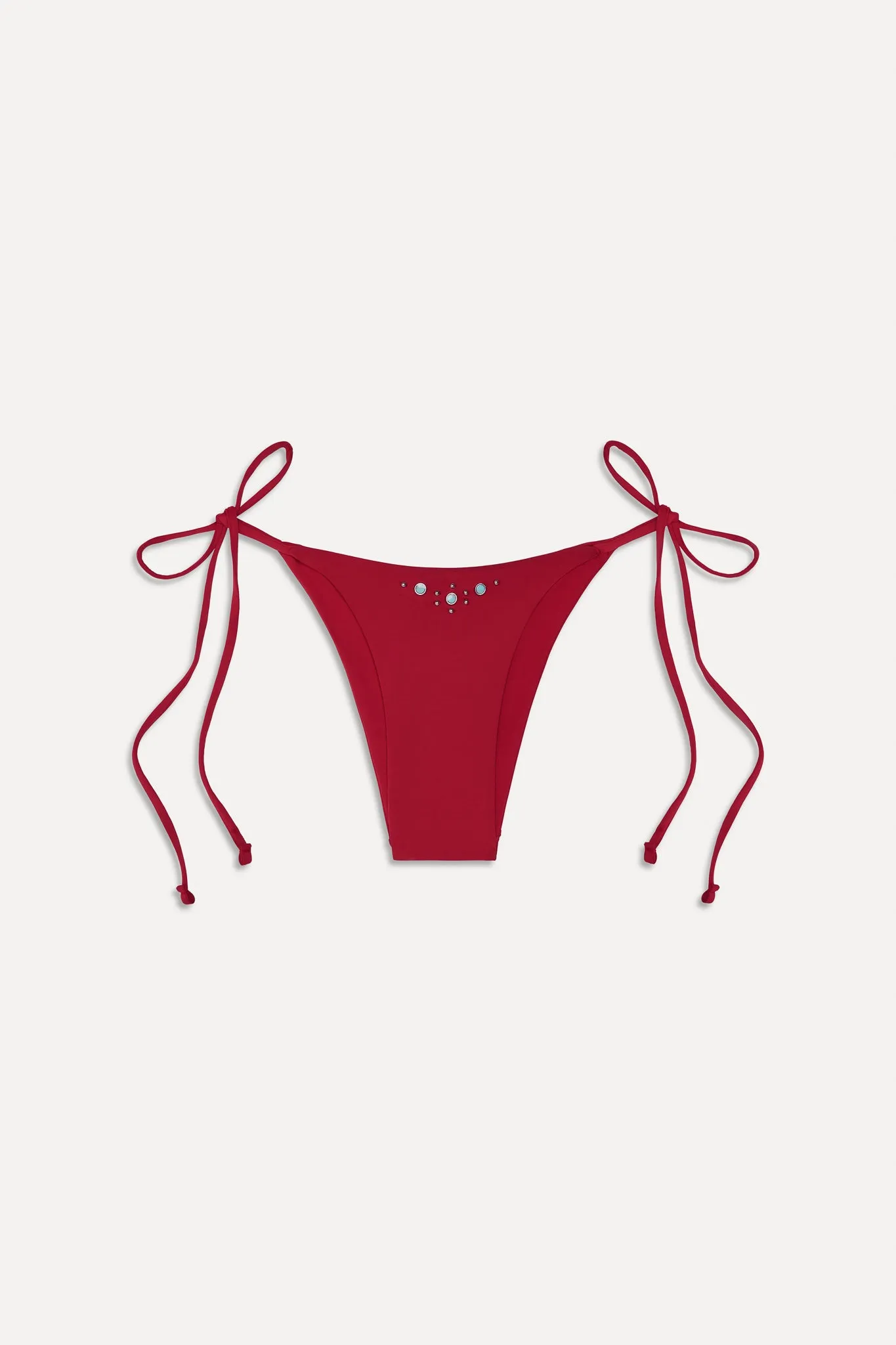 x OREBELLA Mackenzie String Bikini Bottom - Valentine